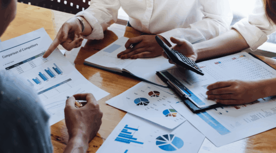 people-analyzing-chart-data