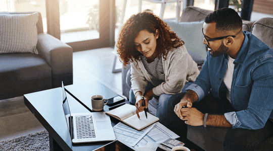 two-people-review-document